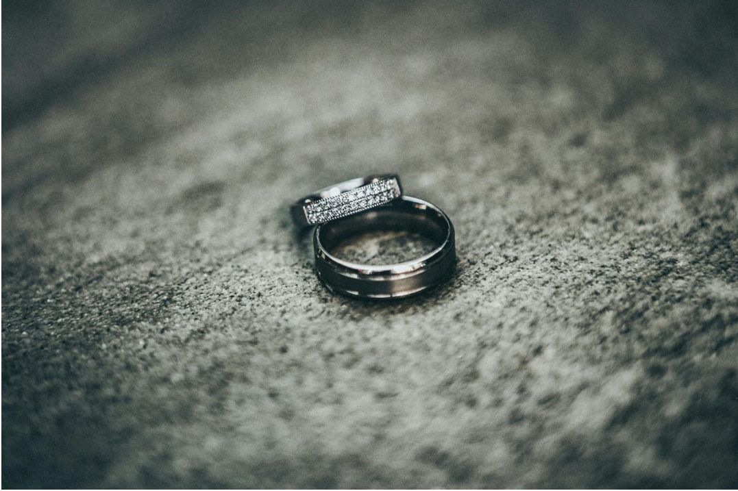 Stackable custom wedding bands